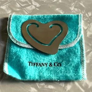 Vintage Tiffany & Co. Elsa Peretti Sterling Silver Heart Bookmark